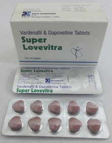 Super Lovevitra / Dapoxetine+Levitra - 10 бр. хапчета по 80 мг